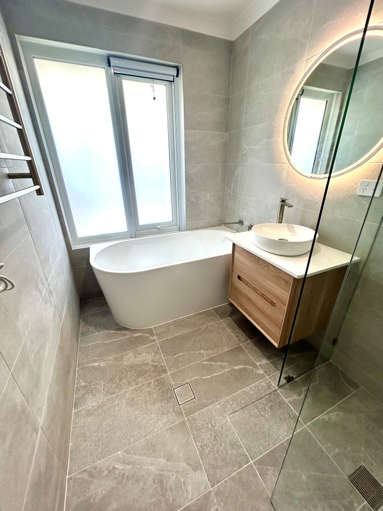 Overall bathroom view
